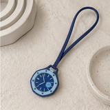 Royal Pop Pocket Watch, Leather Strap, Bioceramic Multi-Color, Quartz Movement