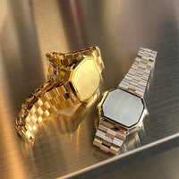 Presidential Timeless Watch Wrist Bracelet in Gold, Silver, Rose Gold, & Black
